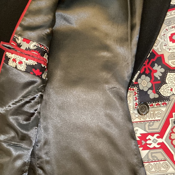 NWT NEVER WORN! Very rare J. Crew Collection Wool/Silk Tapestry Top Coat Size 10 - Picture 9 of 13